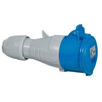 P17 Розетка мобільна 16A 3К+З 230В IP44 555105 фото