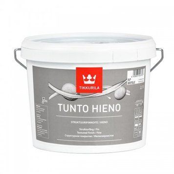 Покриття структурне дрібнозернисте Tikkurila Tunto Fine Structure 863 фото