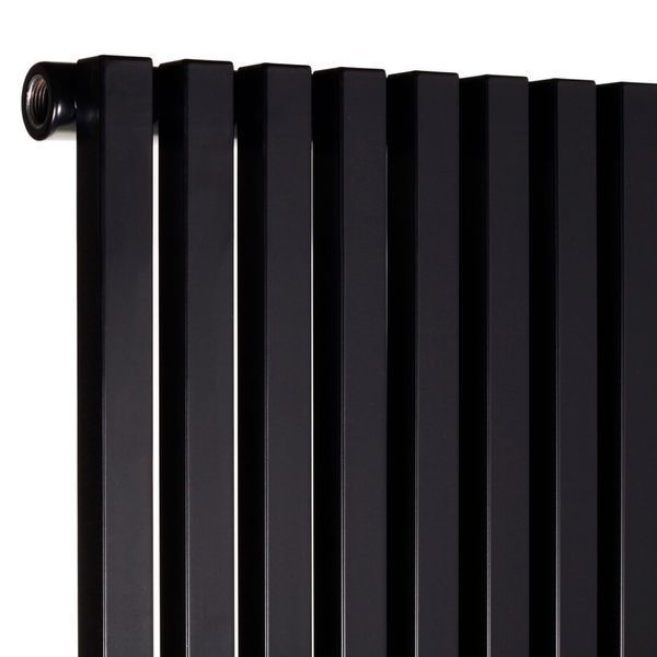 Радиатор вертикальный Betatherm Quantum 2000мм/525мм (Черный) BQ 1200/13 9005M 99 фото