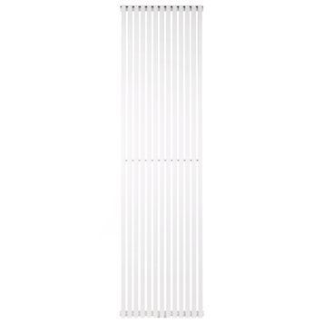 Радіатор вертикальний Betatherm Quantum 2000мм/525мм (Білий) BQ 2200/13 9016M 99 фото