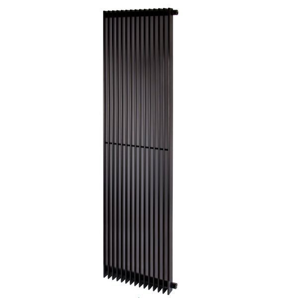 Радіатор вертикальний Betatherm Metrum 1800мм/465мм (Чорний) BM6 1180-30/15 9005M 99 фото